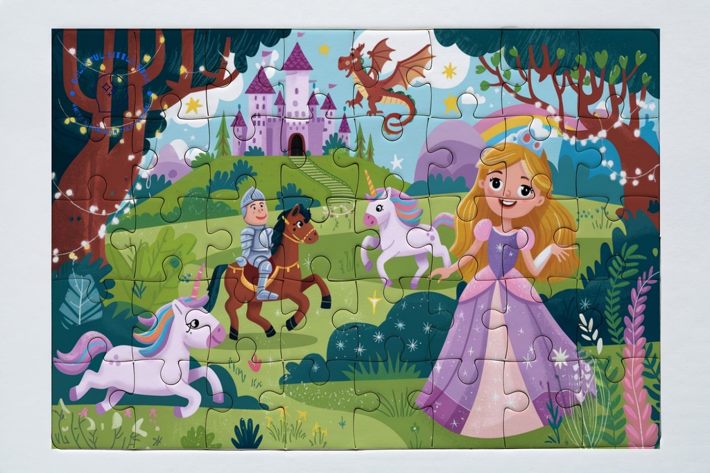 Fairy-Tale Adventure Jigsaw Puzzle (120 pieces)